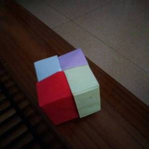 彩色带盖子的威廉希尔中国官网
盒子制作教程