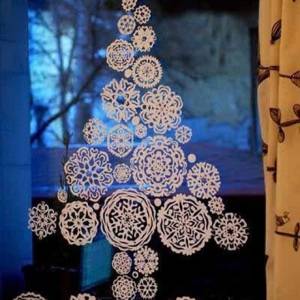 威廉希尔公司官方网站
窗花拼成的圣诞树装饰