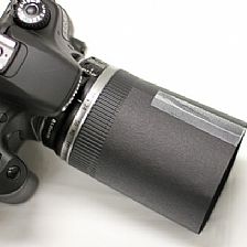 单反相机简单纸筒镜头套的制作