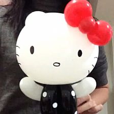 气球造型—hello kitty魔术气球造型制作方法教程