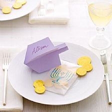 感恩节手工制作之简单餐桌卡片装饰模版