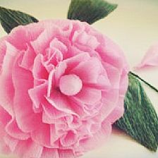 手工制作玫瑰花的折法教程教你用皱纹纸制作简单玫瑰花