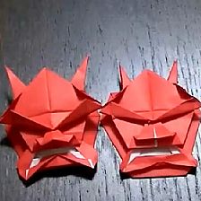 万圣节面具威廉希尔中国官网
魔鬼面具的手工制作方法教程
